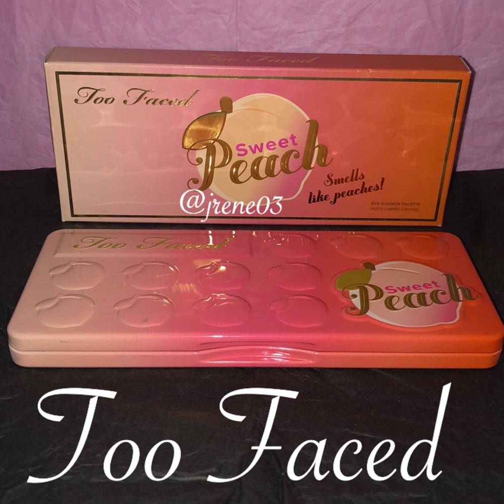 Too Faced Sweet Peach 🍑 Eyeshadows Palette